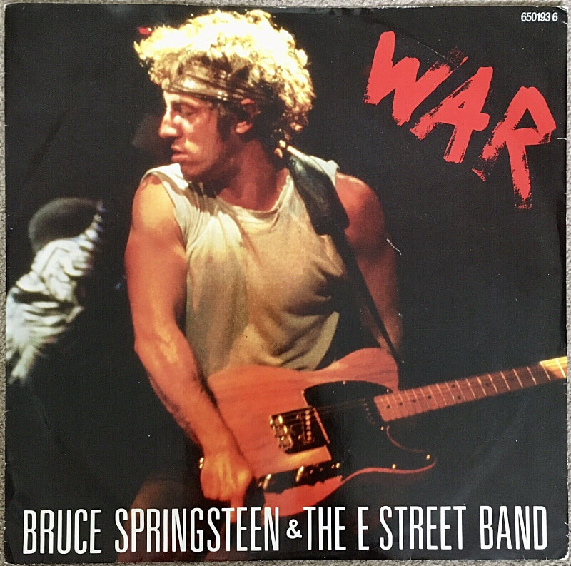 <p>“War” vinyl (1986) by Bruce Springsteen & The E Street Band<br/></p>