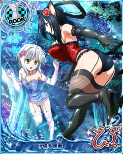 (via kuroka and toujou koneko (high school dxd and high school dxd new)) 