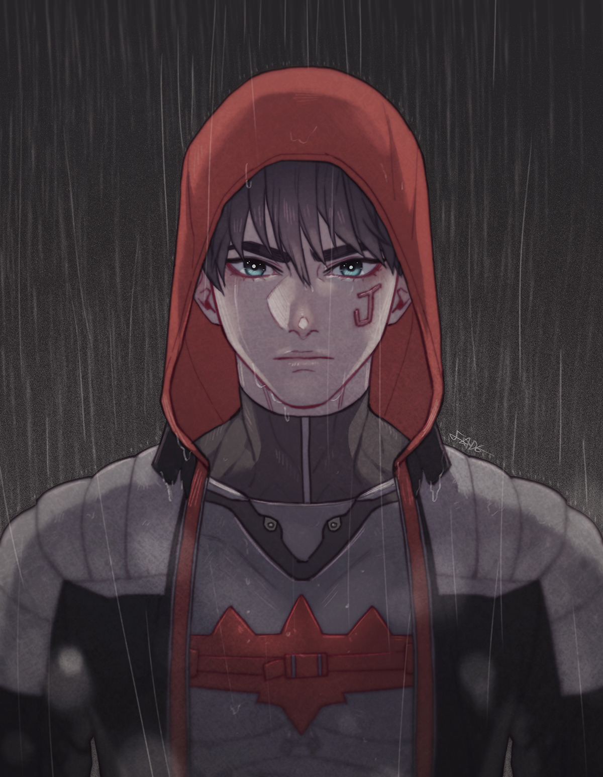 Here and There — fade-works: Arkhamverse: Red Hood Also an are...