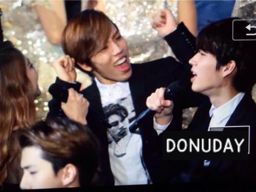 aileexeveryone:  Ailee and Dongwoo during the 2014 KBS (Credit as tagged)