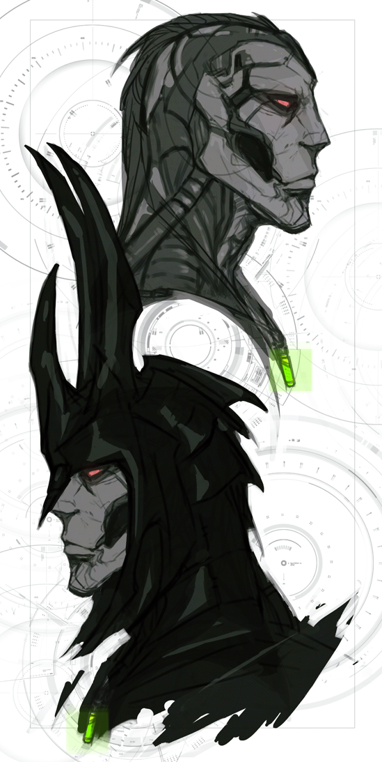 relay314:  Some very stylized and curious ideas of Cyclonus! I like those frilly