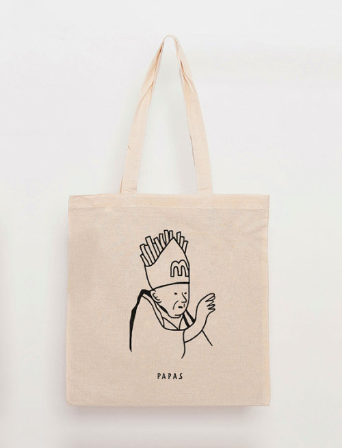 Papas Tote Bag.Available on Etsy