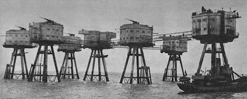 dieselfutures: Maunsell Sea Forts