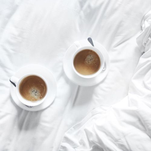 XXX Coffees in bed with @aligordon89 at @thyme.england photo