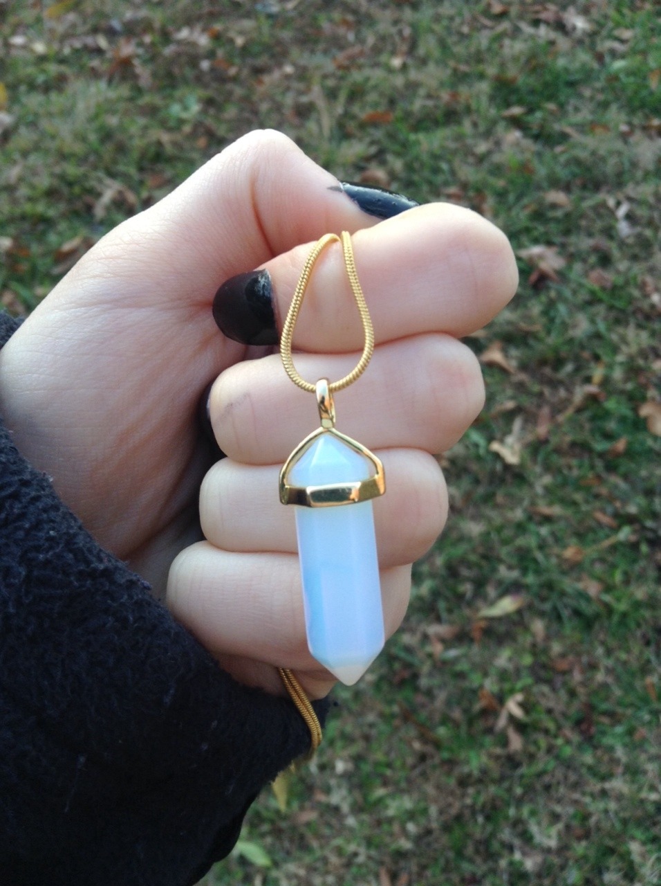 whismstore:  jellyfishcore:  princeling-q bought me an opalite necklace from whismical’s