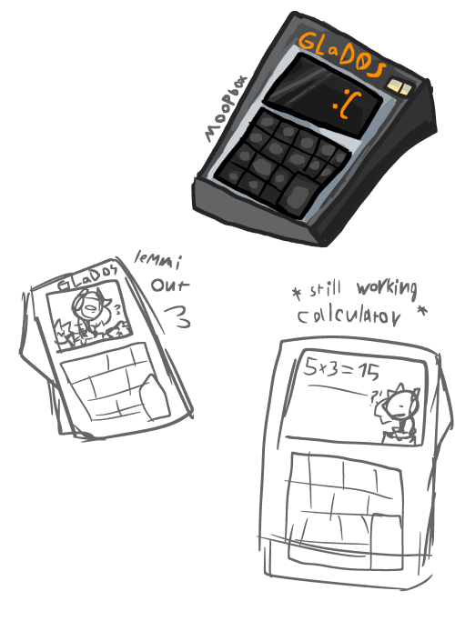 Biblically Accurate Glados Lol