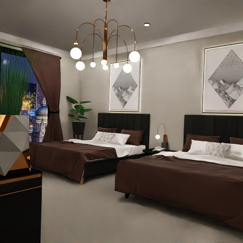 W Hotel Room - Blender Scene | V:2.92 | TS4PATREONAll Meshes are created by me. Please do not conver