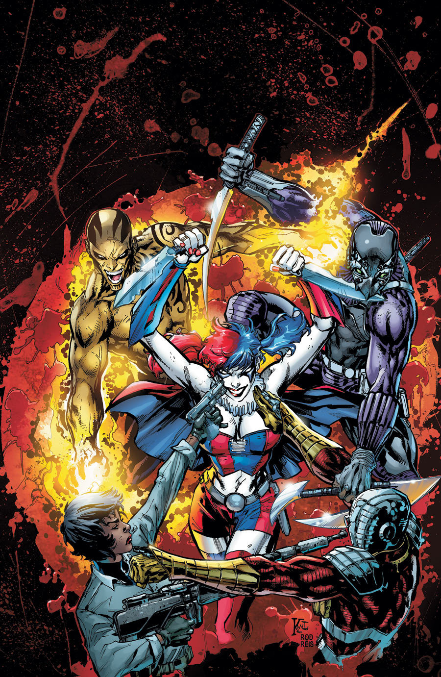 justharleyquinn:  Some of my Favorite Suicide Squad (New 52) Covers