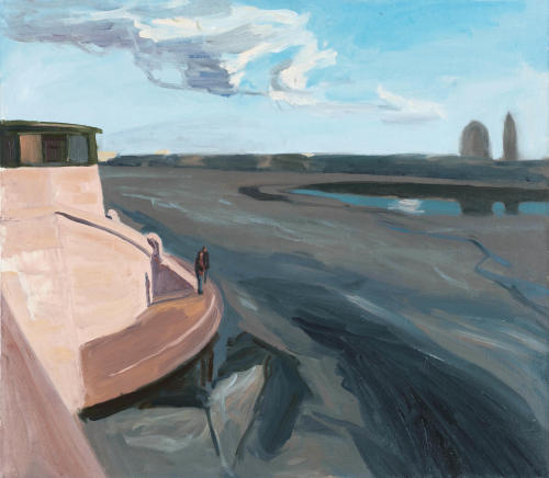 thunderstruck9: lya Ovsyannikov (Russian, b. 1985), View from Tuchkov Bridge, 2017. Oil on canvas, 7