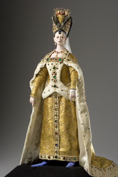 Isabeau of Bavaria, Queen of France (1370-1435)  doll by George Stuart