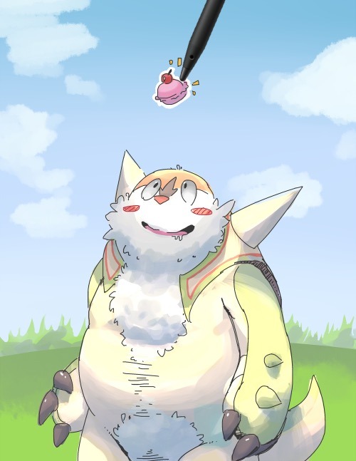 fortunatelyfabulousgoat:  But puffs are for poking, @neku-slasher- 