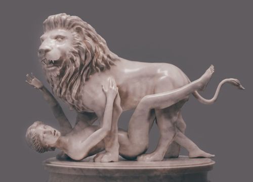 P R E Y © Oliver Ler Marinkoski 2021 #lion #lionking #hunt #hunting #prey #game #sculpture #marble #