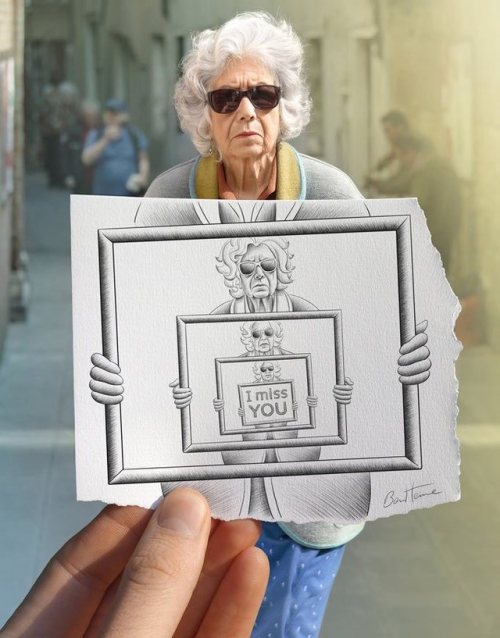 Pencil Vs Camera - 51 by Ben Heine 