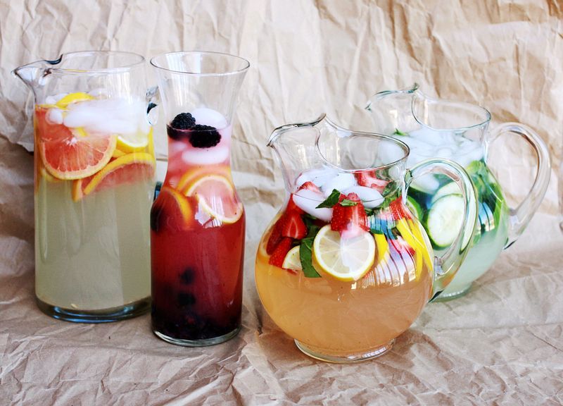 chieflifechangers: Flavored Lemonades I absolutely LOVE lemonades and fresh fruit.