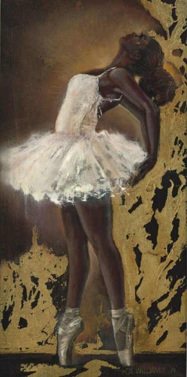 fyblackwomenart: Black Swan by  Kevin Williams