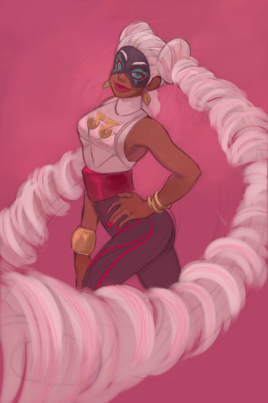 thefusspot: Super quick/crappy Twintelle because I saw her and had to draw her. Sorry not sorry. 