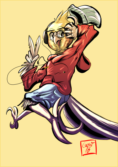Been drawing a couple of these birds for practise! See more at www.furaffinity.net/view/20680