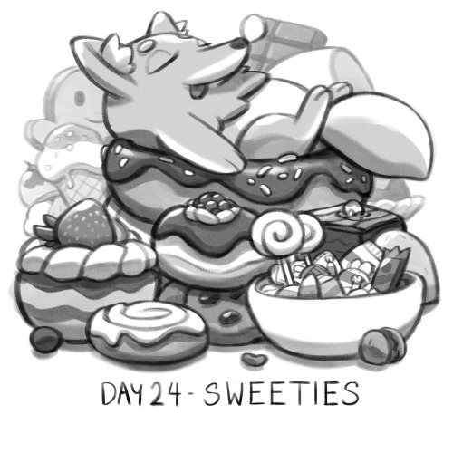 Inktober Day 24- Sweeties