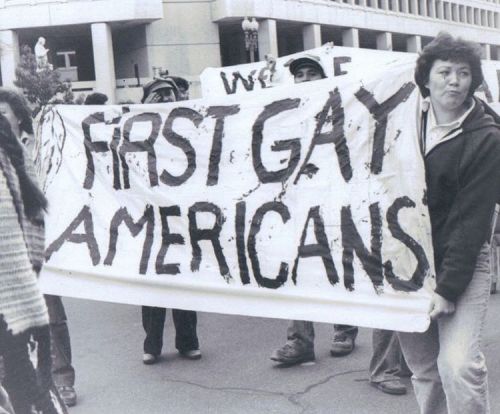 &ldquo;FIRST GAY AMERICANS,&rdquo; National March on Washington for Lesbian and Gay Rights, Washingt
