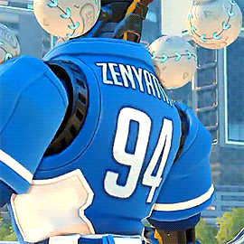 maneljavier:Overwatch Summer GamesSkins - Fastball Zenyatta