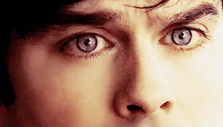 typicaldamon:“He had these eyes. They were blue and they looked bluer because he had a dark head of hair. They were soulful, in some way; they seemed to say things that I knew he’s probably never say out loud.” 