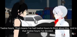 maburito:cherubpop-archive-deactivated20:I know this blog is supposed to be abandoned but I really wanted to post this. Can we finally agree that Wings is from Weiss’ perspective?THEY MADE WEISS APOLOGISE IN THE MANGA ARE YOU KIDDING ME ????