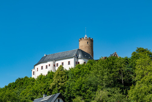 Up on the hill.Castle Scharfenstein, Chemnitz 2018.