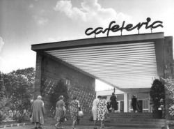 jonasgrossmann:  tiergarten cafeteria, ost-berlin, photo horst sturm, 1963 @ wikimedia