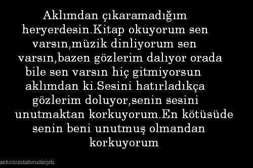 Bul beni artik biliyorum ariyorsun..seni seviyorum…ama hissediyorum yaklasiyor gibisinnn….