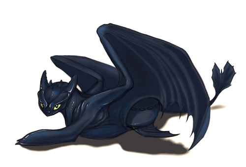 Old Toothless doodle from back in 2010.