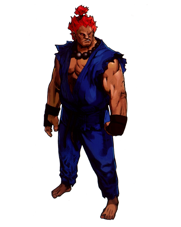 The Video Game Art Archive — Akuma 'Street Fighter Alpha 3′