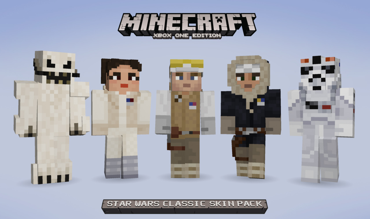 Minecraft Star Wars Classic Skin Pack (Xbox One and Xbox 360