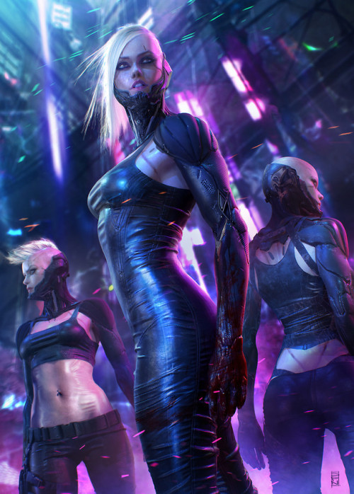 cyberclays: Cyberpunk  - by  Soufiane Idrassi  