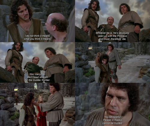 Movie: The Princess Bride [1987] Directed By: Rob Reiner Movie Poster: The Princess Bride Trailer: T