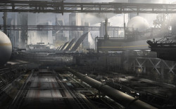 theseworldsareyours:  Outskirts Factory by 