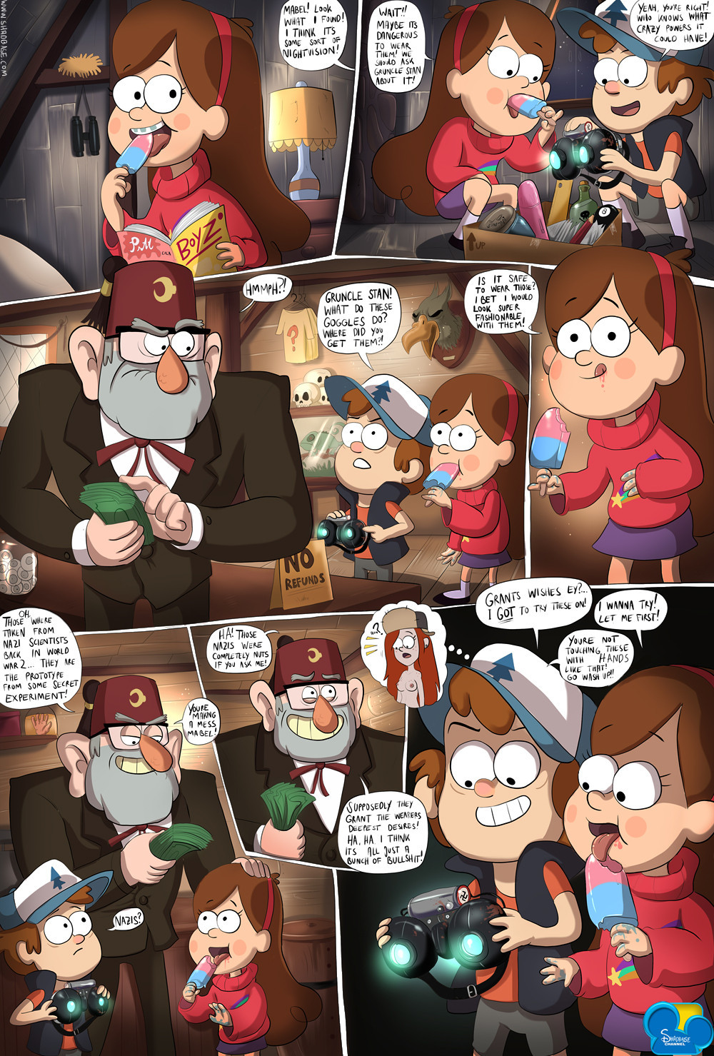 takayahiromu:  Gravity Balls - South of Weird Comic