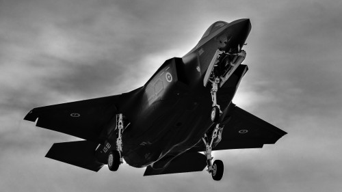 RAAF F-35 at Williamtown Air Base, AUS.