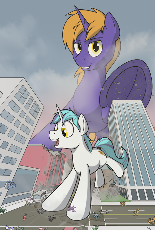 star and snap go on a walk, inevitably ending the world in the processcommission for @snapfeatherSta