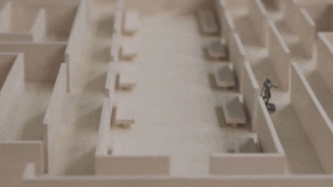 worclip:  Labyrinth Table (2015) by Benjamin Nordsmark  The Labyrinth Table was created