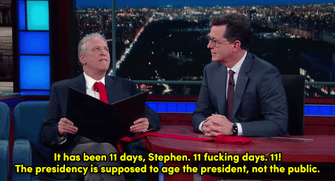 micdotcom:Jon Stewart delivers a hopeful message in the face of Trump during surprise