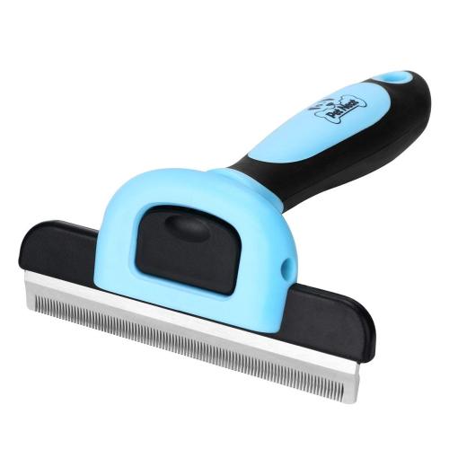 whirelez:Pet Grooming BrushLeave behind the grooming headache, removing up to 95% of dead hair and t