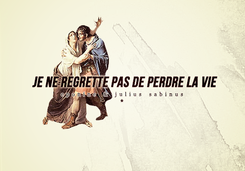 thelegendends: HISTORY MEME - FRANCE VERSION ♛ [01/07] objects : Eponine &amp; Julius Sabin