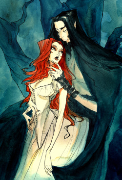 Hades and Persephone II by AbigailLarson