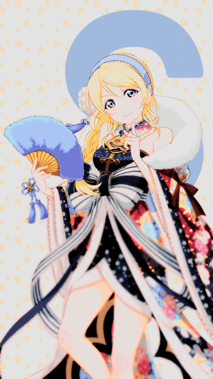 shhinah:  Happy Birthday to my beautiful Eli Ayase! ❤ (540px X 960px phone wallpapers)  