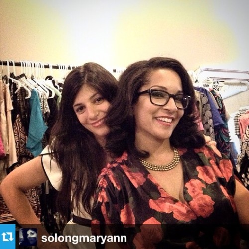 #Repost from @solongmaryann with @repostapp — #PearlsandLace @pearlsandlace party @thriftonthe