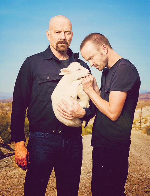 Bryan Cranston and Aaron Paul for Rolling Stone