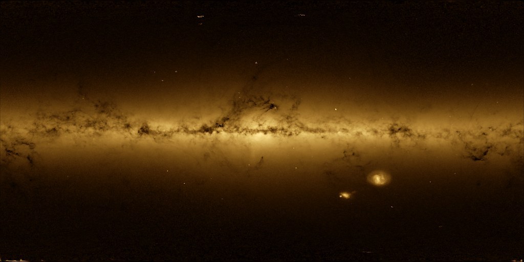 Virtual Milky Way by europeanspaceagency