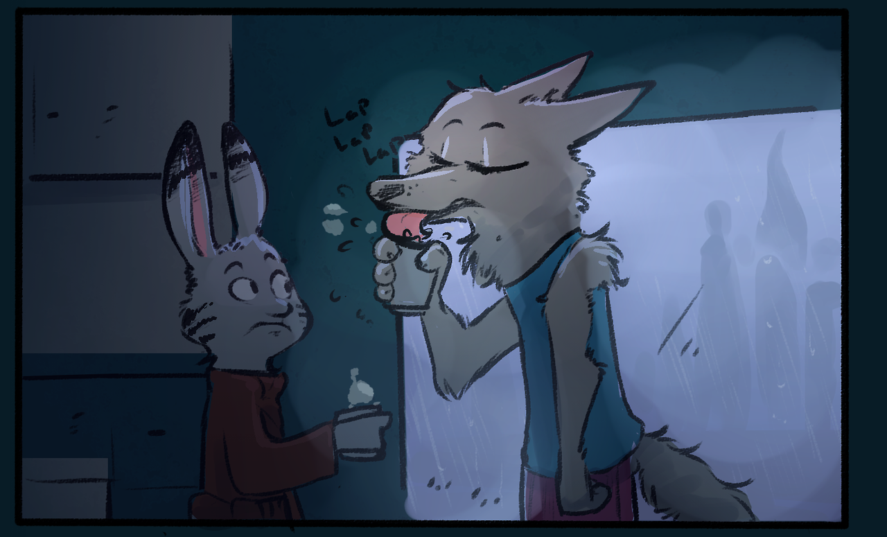 mistermead: ahappypichu-mod:  Morning Coffee Collab with Mead. Full-Res: Here   Had