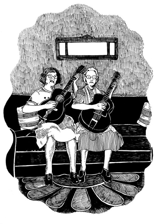 What song are they playing? Thank you, as always, Vintage Musicians for the inspiration.