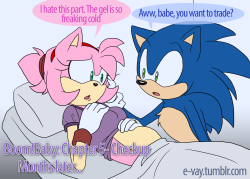 e-vay:  Boom!Baby Chapter 5: Checkup The months are racing by. Sonic is in for a rude awakening. Previous: [x]